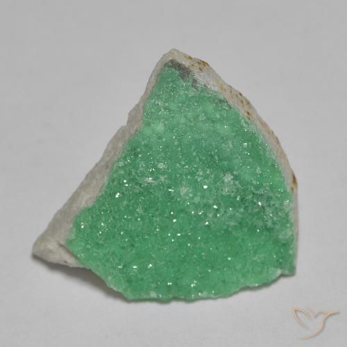 4,16 ct Odd Shaped Druzy Variscite, 15,4 x 14,7 mm De Chine, Photo A