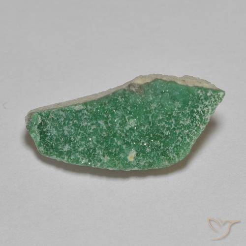 3.29ct Natural Medium Green Druzy Variscite, Fancy, Opaque