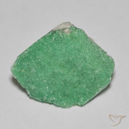 3,97 ct Odd Shaped Druzy Variscite, 12,2 x 11,2 mm De Chine, Photo A