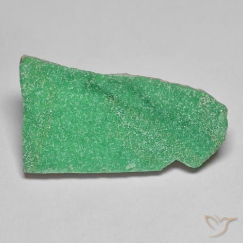 10.19 ct Odd Shaped Druzy Variscite, 25.9 x 15 mm From China, Photo A