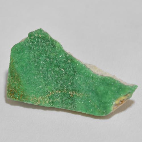 7.78 ct Green Druzy Variscite Stone, Natural Druzy Variscite in Fancy Crystal Cluster Shape for Sale