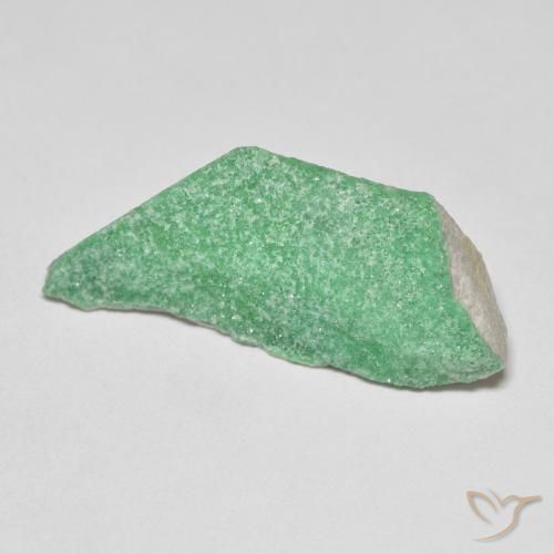 9.37 ct Green Druzy Variscite Stone, Natural Druzy Variscite in Fancy Crystal Cluster Shape for Sale