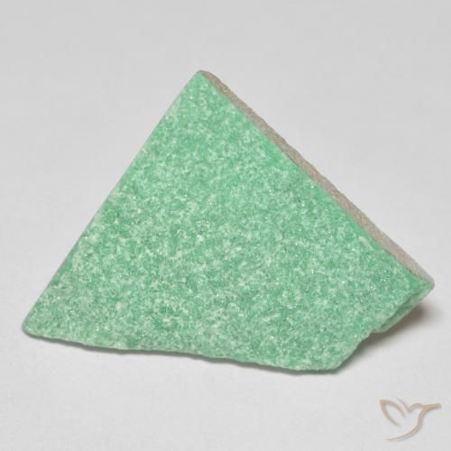 10.90ct Natural Light Green Druzy Variscite, Fancy, Opaque