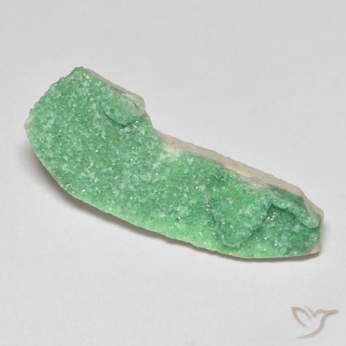 6.22ct Natural Yellowish Green Druzy Variscite, Fancy, Opaque