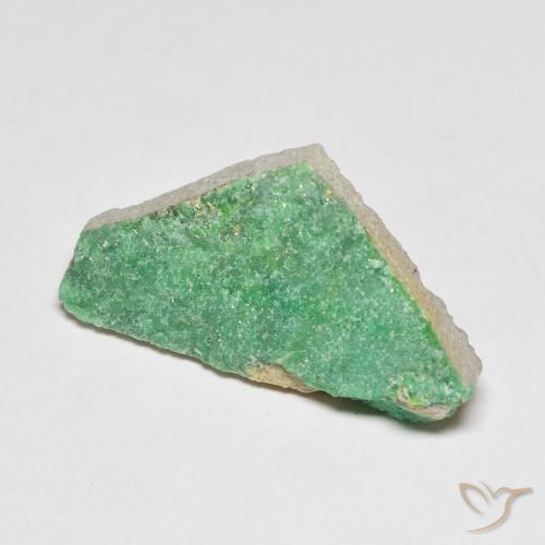 8.04ct Natural Mint Green Druzy Variscite, Fancy, Opaque