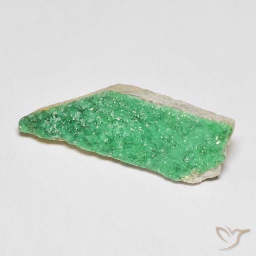 4.42 ct Odd Shaped Druzy Variscite, 23.5 x 8 mm From China, Photo A