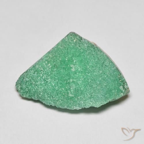 6.88ct Natural Mint Green Druzy Variscite, Fancy, Opaque