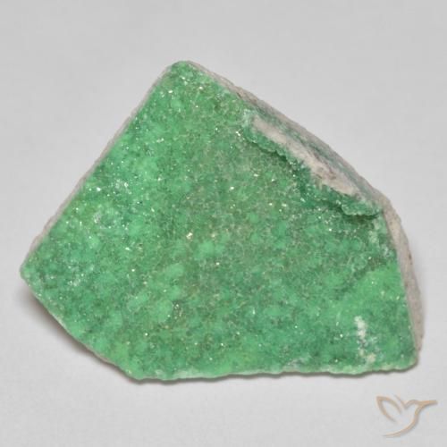 10.77 ct Green Druzy Variscite Stone, Natural Druzy Variscite in Fancy Crystal Cluster Shape for Sale