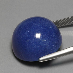 Dumortierite Quartz Gemstone in 20 mm Size for Sale, Dumortierite Quartz Stone in Violet Blue Color
