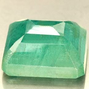Emerald Gemstone in 12 x 10.5 mm Size for Sale, Emerald Stone in Green Color