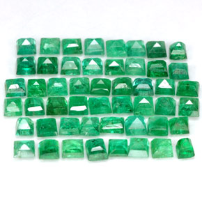 Emerald Gemstone in 2.6 x 2.5 mm Size for Sale, Emerald Stone in Green Color
