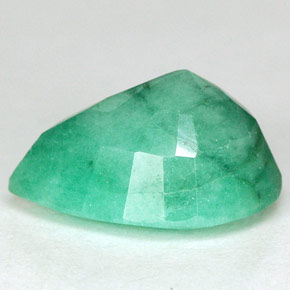 Emerald Gemstone in 12 x 8.6 mm Size for Sale, Emerald Stone in Green Color