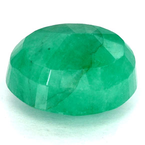 Emerald Gemstone in 10 x 8 mm (calibrated) Size for Sale, Emerald Stone in Green Color