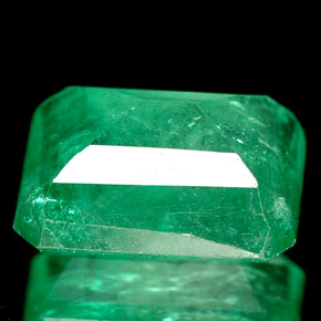 Emerald Gemstone in 9 x 7 mm (calibrated) Size for Sale, Emerald Stone in Green Color