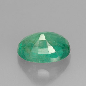 Emerald Gemstone in 8 x 6 mm (calibrated) Size for Sale, Emerald Stone in Green Color