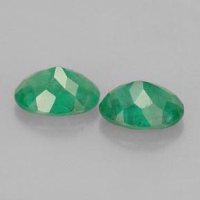 Emerald Gemstone in 7 x 5 mm (calibrated) Size for Sale, Emerald Stone in Green Color