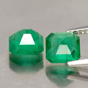 Emerald Gemstone in 6.3 x 6.2 mm Size for Sale, Emerald Stone in Green Color