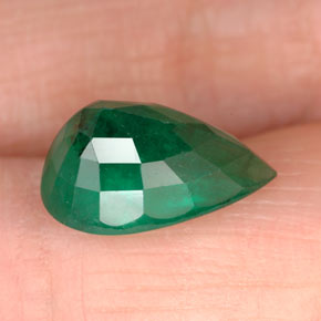 Emerald Gemstone in 12 x 8 mm (calibrated) Size for Sale, Emerald Stone in Green Color