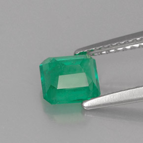 Emerald Gemstone in 5.8 x 5.7 mm Size for Sale, Emerald Stone in Green Color