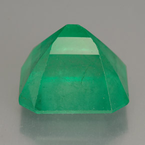 Emerald Gemstone in 14.5 x 14.3 mm Size for Sale, Emerald Stone in Green Color