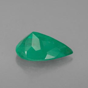 Emerald Gemstone in 10.2 x 6.5 mm Size for Sale, Emerald Stone in Green Color