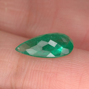 Emerald Gemstone in 10.9 x 6.1 mm Size for Sale, Emerald Stone in Green Color