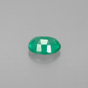 Emerald Gemstone in 6 x 5.1 mm Size for Sale, Emerald Stone in Green Color