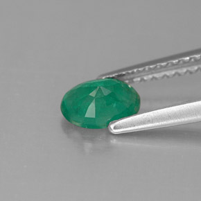 Emerald Gemstone in 6 x 4 mm (calibrated) Size for Sale, Emerald Stone in Green Color