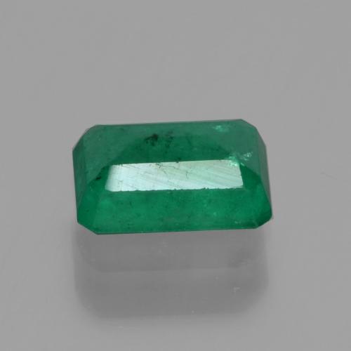Emerald Gemstone in 6 x 4 mm (calibrated) Size for Sale, Emerald Stone in Warm Green Color