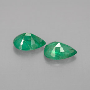Emerald Gemstone in 7 x 5 mm (calibrated) Size for Sale, Emerald Stone in Green Color