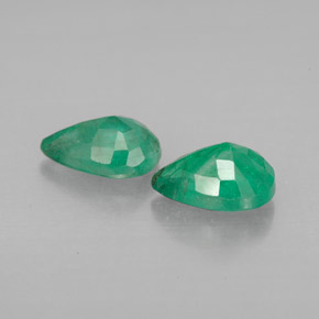 Emerald Gemstone in 7 x 5 mm (calibrated) Size for Sale, Emerald Stone in Green Color