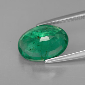Emerald Gemstone in 10.8 x 7.9 mm Size for Sale, Emerald Stone in Green Color