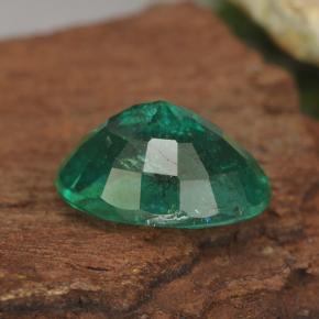 Emerald Gemstone in 10 x 7.5 mm Size for Sale, Emerald Stone in Green Color