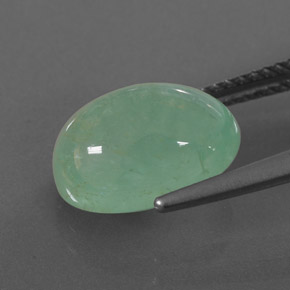 Emerald Gemstone in 12 x 8.4 mm Size for Sale, Emerald Stone in Green Color