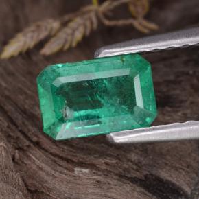Light Green Изумруд Камень - 0.7ct Восьмиугольная ступенчатая огранка (ID: 323634)