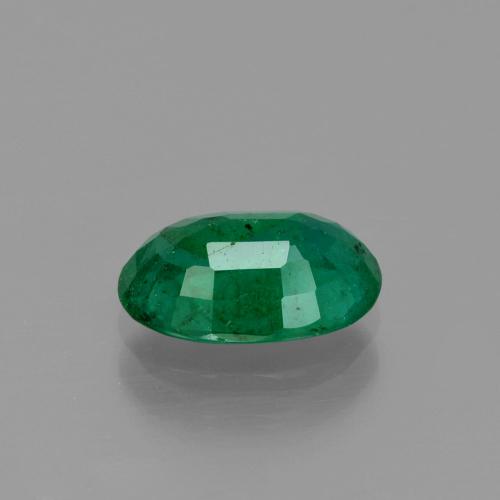 Emerald Gemstone in 9.2 x 6.4 mm Size for Sale, Emerald Stone in Cool Green Color