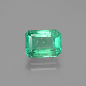2.1ct Octagon Facet Green Emerald for sale thumb image of 2.1ct Octagon Facet Green Emerald (ID: 380134)