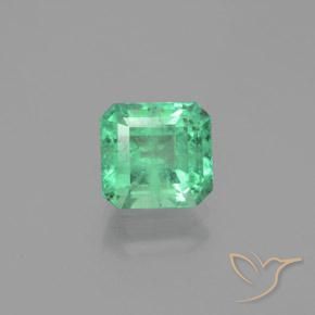 1.72ct Natural Cool Green Emerald, Emerald Cut, VS-SI