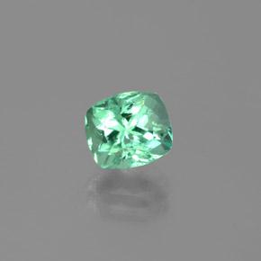 1.82 ct Green Emerald Gemstone, Emerald Gem in Cushion-Cut Shape for Sale.