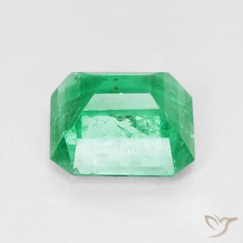 Emerald Gemstone in 9.3 x 8.5 mm Size for Sale, Emerald Stone in Medium Green Color