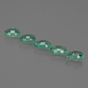 Emerald Gemstones in 6 x 4 mm (calibrated) Size for Sale, Emerald Stones in Cool Green Color