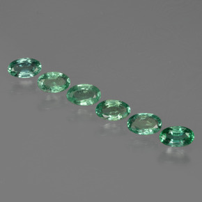 0.2ct Oval Facet Green Emerald for sale thumb image of 0.2ct Oval Facet Green Emerald (ID: 412129)