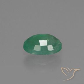 Emerald Gemstone in 7 x 5 mm (calibrated) Size for Sale, Emerald Stone in Blue Green Color