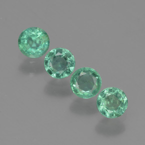 0.6ct Round Facet Green Emerald for sale thumb image of 0.6ct Round Facet Green Emerald (ID: 429518)