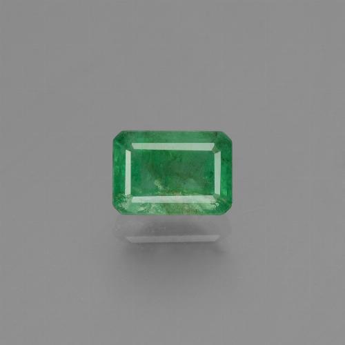 Medium Green Emerald Gem - 1.1ct Octagon Step Cut (ID: 447645)