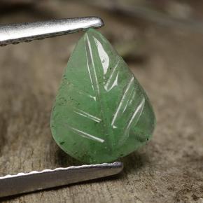 1ct Carved Leaf Green Emerald for sale thumb image of 1ct Carved Leaf Green Emerald (ID: 491614)