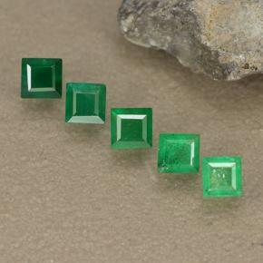 0.5ct Square Step-Cut Green Emerald for sale thumb image of 0.5ct Square Step-Cut Green Emerald (ID: 496405)
