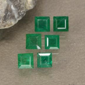 0.4ct Square Step-Cut Green Emerald for sale thumb image of 0.4ct Square Step-Cut Green Emerald (ID: 496411)
