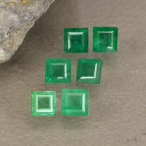 0.4ct Square Step-Cut Green Emerald for sale thumb image of 0.4ct Square Step-Cut Green Emerald (ID: 496413)