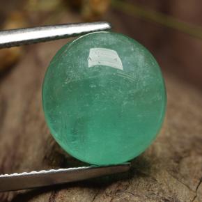 7.5ct Oval Cabochon Green Emerald Gem for sale 7.5ct Oval Cabochon Green Emerald Gem (ID: 498384)